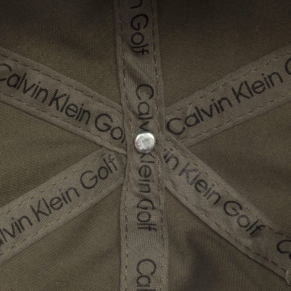 Calvin Klein Cotton Twill Caps - Khaki Hot on Sale