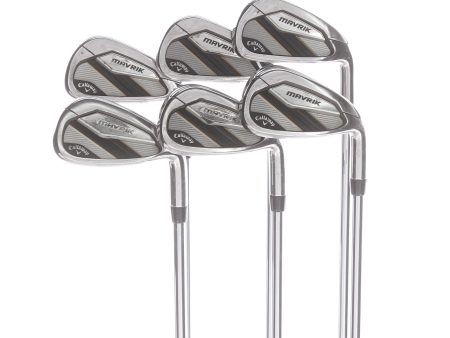 Callaway Mavrik Steel Mens Right Hand Irons 5-PW Regular - True Temper Elevate 95 Supply