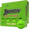 Srixon Soft Feel Golf Balls - Brite Green - Festive Double Dozen Sale