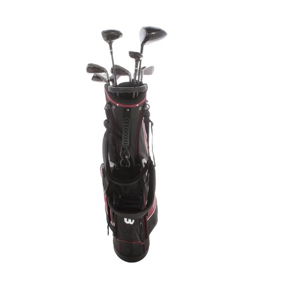 Wilson Staff Deep Red Tour Steel Graphite Mens Right Hand Package Set Regular - Wilson Deep Red Tour Sale