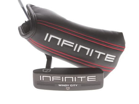 Wilson Infinite Windy City Mens Left Hand Putter 34  Blade - Wilson Infinite Sale