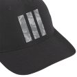 adidas Tour 3 Stripe Print Cap - Black Hot on Sale