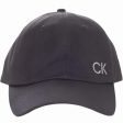 Calvin Klein Cotton Twill Caps - Charcoal Online now