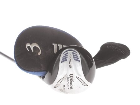 Wilson Max CG Graphite Mens Right Hand Fairway 3 Wood 16* Regular - Counter Torque For Sale