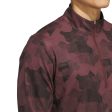 adidas Go-To Printed 1 4 Zip Pullover - Aurora Ruby Sale