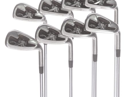 Callaway X-22 Tour Steel Mens Right Hand Irons 3-PW Stiff - Project X Rifle 6.0 Online