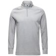 Mizuno Melange 1 4 Zip Pullover - Charcoal Online Hot Sale