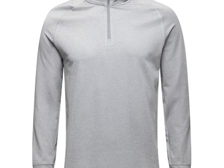 Mizuno Melange 1 4 Zip Pullover - Charcoal Online Hot Sale