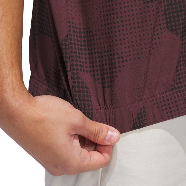 adidas Go-To Dwr Short Sleeve 1 2 Zip Pullover - Aurora Ruby Online now