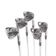 Cobra King Tour MIM Steel Mens Right Hand Irons 6-PW Stiff - KBS $-Taper 120 Online now