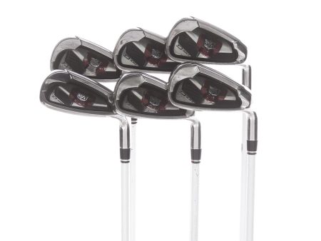 Wilson D100 Graphite Mens Right Hand Irons 6-SW Regular - Matrix Studio 6.1 For Cheap