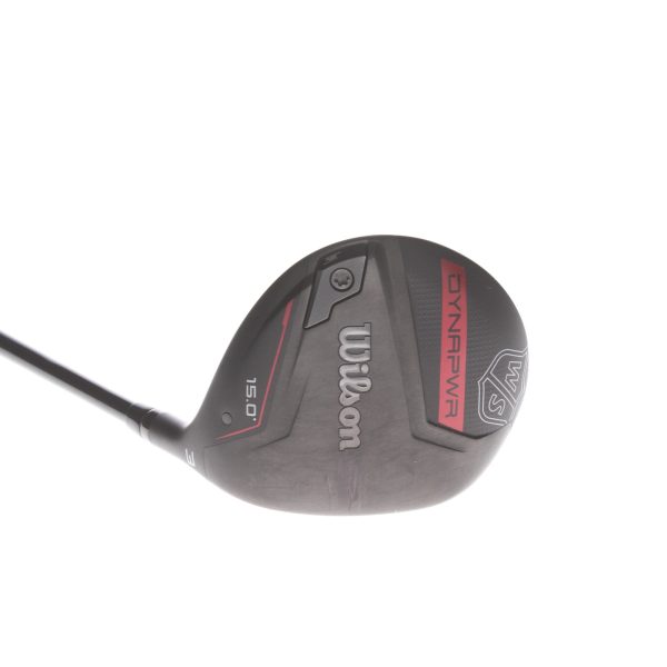 Wilson Dynapower Graphite Mens Right Hand Fairway 3 Wood 15* Regular - HZRDUS Smoke RDX 60g 5.5 Fashion