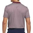 adidas Beyond the Course Textured Polo Shirt - Aurora Ruby For Discount