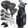 Callaway XR 13-Piece Stand Bag Package Set - Black Silver - Steel For Cheap