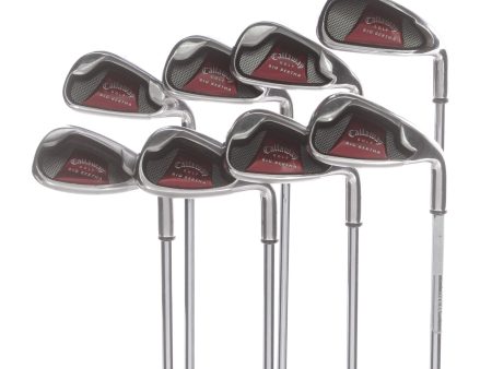 Callaway Big Bertha 2008 Steel Mens Right Hand Irons 4-SW Uniflex - Callaway Big Bertha Online Hot Sale