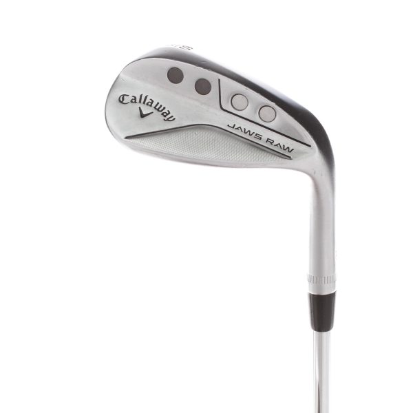 Callaway Jaws Raw Steel Mens Right Hand Lob Wedge 60* 8 Bounce Z Grind Wedge - True Temper Dynamic Gold 115 Tour Issue Spinner Online