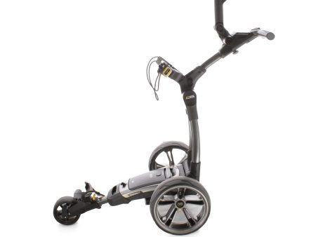 PowaKaddy CT6 3-Wheel Electric Trolley 18 Hole Lithium - Black Online Hot Sale