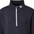 FootJoy Junior Chillout 1 4 Zip Pullover - Navy Online Hot Sale