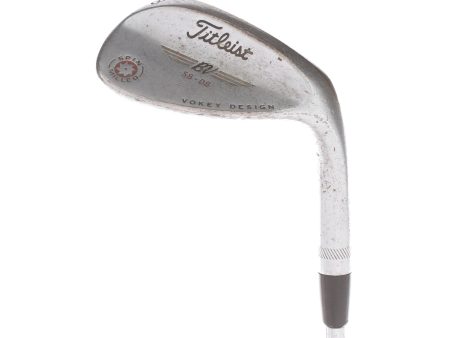 Titleist Vokey Spin Milled Steel Mens Right Hand Lob Wedge 58* 8 Bounce Wedge - BV Vokey For Sale