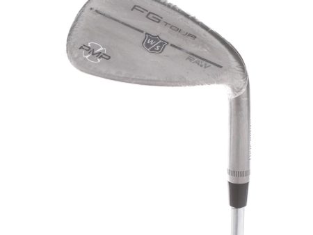 Wilson Staff FG Tour PMP Raw Steel Mens Right Hand Gap Wedge 48* 8 Bounce Stiff - Dynamic Gold 120 S300 Online Sale