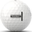 Titleist Tour Soft Golf Balls - White - 3 Ball Sleeve Supply