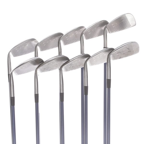 Mizuno Sterling Graphite Ladies Right Hand Irons 3-SW Ladies - Mizuno Fibre Flex Online now