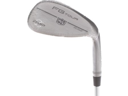 Wilson Staff FG Tour PMP Raw Steel Mens Right Hand Lob Wedge 58* 10 Bounce Stiff - Dynamic Gold 120 S300 on Sale