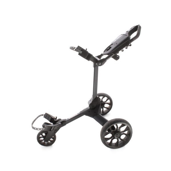 Stewart Golf R1-S 3-Wheel Push Trolley - Black Hot on Sale