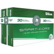 Wilson Smart Core Pro Distance Golf Balls - White - 30 Pack Online now