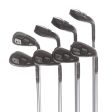 Adams Idea V3 Tech Steel Graphite Mens Right Hand Irons 4-SW Regular - Bassara 60g True Temper For Cheap