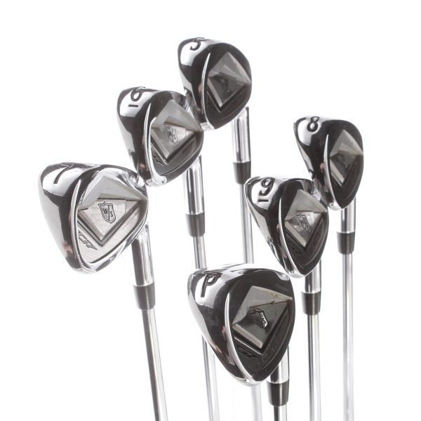 Wilson D7 Forged Steel Mens Right Hand Irons 5-PW Regular - KBS $-Taper Lite 95 For Discount