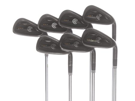 Cleveland CG7 Black Pearl Steel Mens Right Hand Irons 4-PW Regular - Cleveland Flight Speed Online Sale