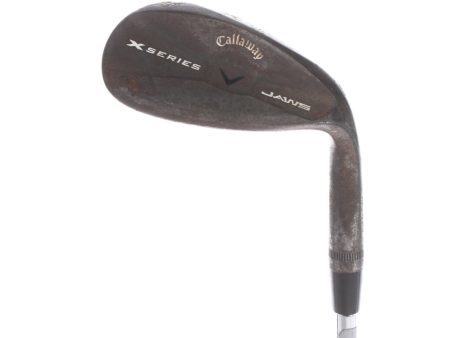 Callaway X-Series Jaws Steel Mens Right Hand Lob Wedge 64* Wedge Flex - Steel Online Sale