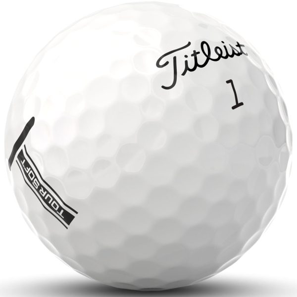 Titleist Tour Soft Golf Balls - White - 3 Ball Sleeve Supply