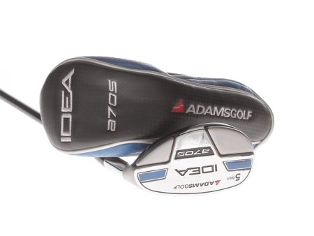 Adams Idea a7os Graphite Mens Right Hand 5 Hybrid 25* Regular - Grafalloy ProLaunch For Sale