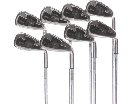 Callaway X-22 Tour Steel Mens Right Hand Irons 3-SW Regular - True Temper Dynamic Gold R300 Fashion