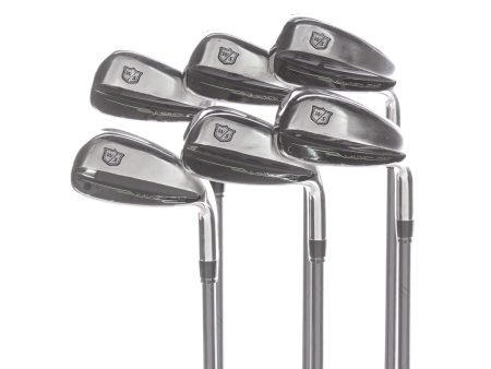 Wilson Launch Pad Graphite Mens Right Hand Irons 5-PW Senior - Project X Evenflow 5.0 55g Online Sale