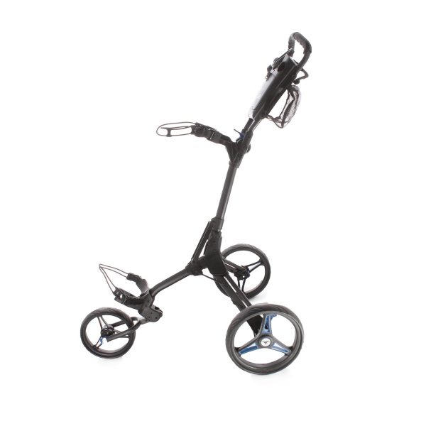 Motocaddy Cube 3-Wheel Push Pull Trolley  - Black Blue Fashion