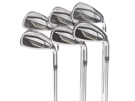 Wilson D9 Steel Mens Right Hand Irons 5-PW Regular - KBS Max Ultralite Supply