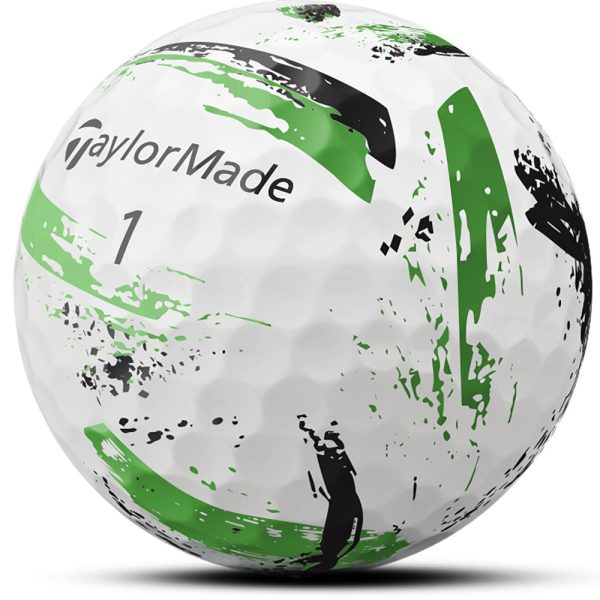 TaylorMade SpeedSoft Golf Balls - Ink Green - 3 Ball Sleeve Hot on Sale