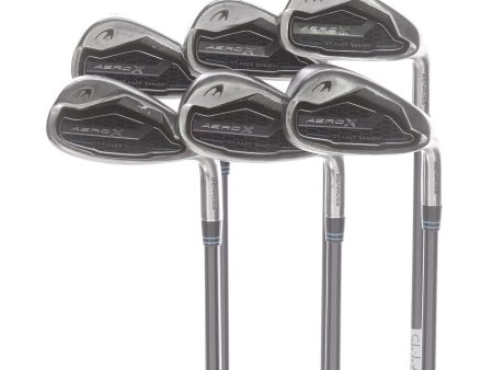 Benross Aero X Graphite Mens Right Hand Irons 6-SW Regular - Fujikura Vista Pro 50i Online Sale