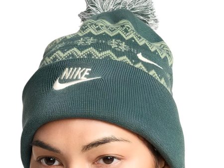 Nike Peak Beanie - Vintage Green Coconut Milk Coconut Milk Online Hot Sale