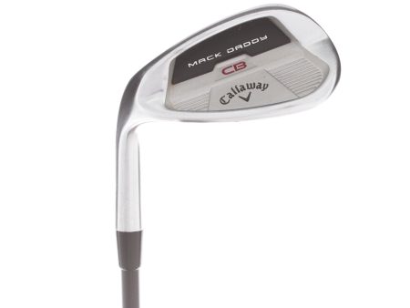 Callaway Mack Daddy CB Graphite Mens Left Hand Gap Wedge 52* 12 Bounce Wedge - KBS HI-REV G 80 Online Hot Sale