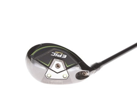 Callaway Epic Flash Graphite Mens Left Hand 4 Hybrid 21* Regular - Tensei AV Series Silver 65 For Sale