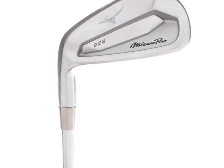 Mizuno Mizuno Pro 223 Steel Mens Left Hand 7 Iron Regular - ProjectX LZ 5.5 For Sale