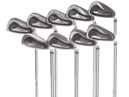 Wilson Deep Red Steel Junior Right Hand Irons 3-SW -2  Regular - Steel Cheap