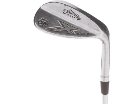 Callaway X Forged Steel Mens Right Hand Lob Wedge 58* 10 Bounce C Grind Wedge - Callaway For Sale