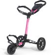 Sun Mountain Ridgeline 3-Wheel Push Trolley - Pink Fashion