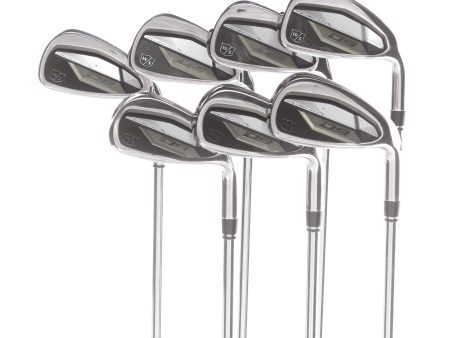 Wilson D9 Steel Mens Right Hand Irons 5-GW Regular - KBS Max Ultralite For Cheap