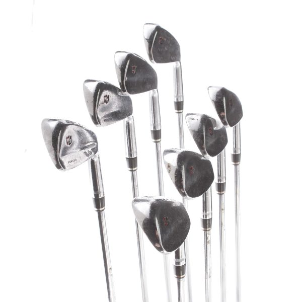 Wilson FG Tour 59 Steel Mens Right Hand Irons 3-PW Regular - Rifle Project X 5.5 For Cheap